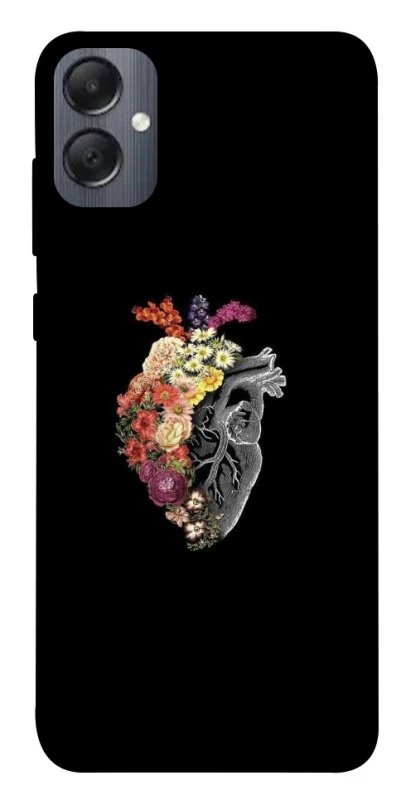 Чохол на Samsung Galaxy A05 Heart with flowers фото 1 з 1