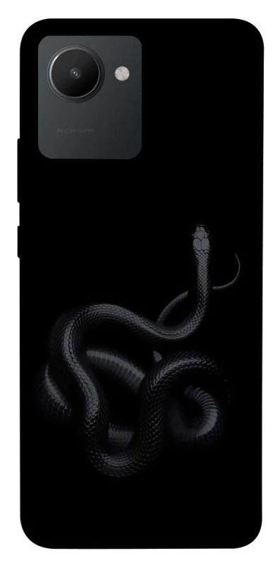 Чехол на Realme C30 Black snake фото 1 из 1