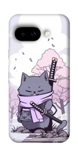 Чохол на Google Pixel 9a Samurai cat фото 1 Чохол на Google Pixel 9a Samurai cat фото 1 з 1