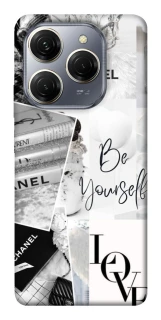 Чехол на TECNO Spark 20 Pro Fashion collage ver.7 фото 1 из 1