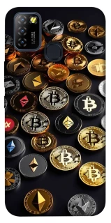 Чохол на Infinix Hot 10 Lite Many coins фото 1 з 1