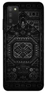 Чехол на Samsung Galaxy A03s Черный ковер фото 1 из 1