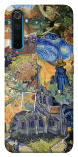 Чохол на Realme 6 Pro Van Gogh collage фото 1 з 1