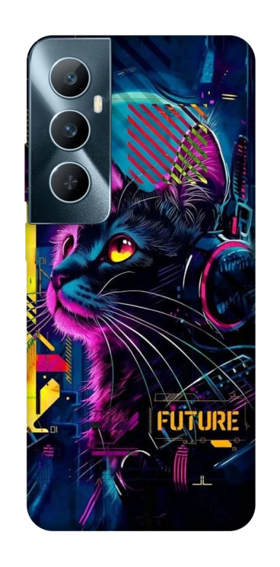 Чохол на Realme C65 4G Cyber Cat v2 фото 1 з 1