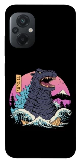 Чехол на Xiaomi Poco M5 Годзила фото 1 из 1