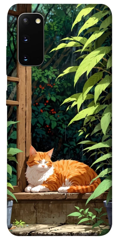 Чохол на Samsung Galaxy S20 red cat фото 1 з 1