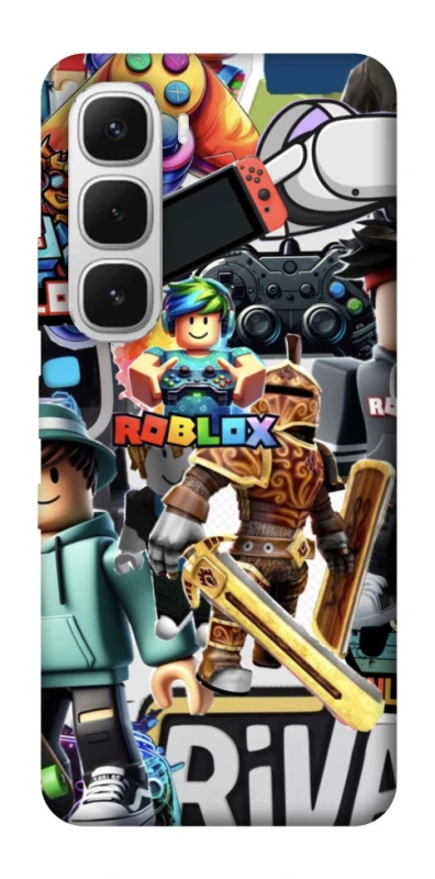 Чохол на Infinix Hot 60i Roblox collage ver.1 фото 1 з 1
