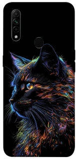 Чехол на Oppo A31 Черный кот фото 1 из 1