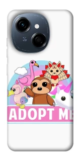 Чохол на TECNO Spark Go 1 Adopt Me Pets Logo фото 1 з 1