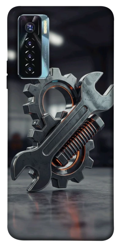 Чехол на TECNO Camon 17 Pro Mechanic фото 1 из 1