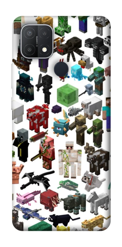 Чохол на Oppo A15s / A15 Minecraft v4 фото 1 з 1