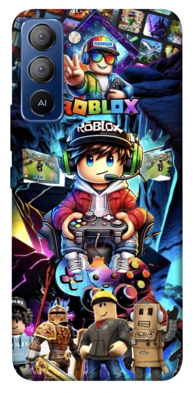 Чохол на TECNO Pop 5 LTE Roblox collage ver.4 фото 1 з 1