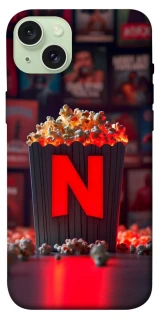Чехол на Apple iPhone 15 Plus (6.7") Netflix and popcorn фото 1 из 1