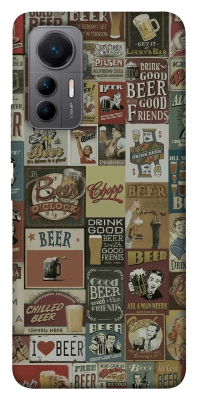 Чохол на Xiaomi 12 Lite Retro collage ver.1 фото 1 з 1