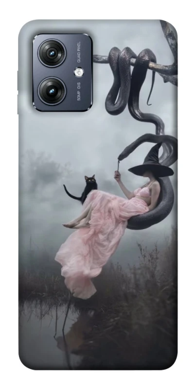 Чохол на Motorola Moto G54 Halloween Witch ver.5 фото 1 з 1