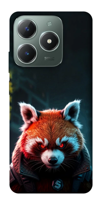 Чохол на Realme C61 Cyber Red Panda фото 1 з 1