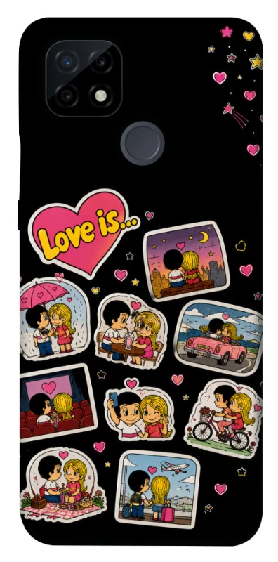 Чехол на Realme C21 Love is ver.3 фото 1 из 1