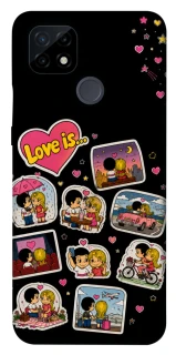 Чохол на Realme C21 Love is ver.3 фото 1 з 1