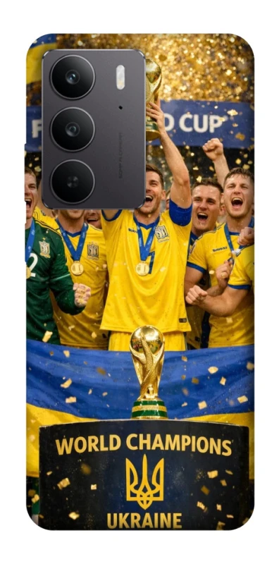 Чехол на Realme C75 UA-Football ver.5 фото 1 из 1