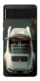 Чехол на Google Pixel 6 White porsche фото 1 из 1