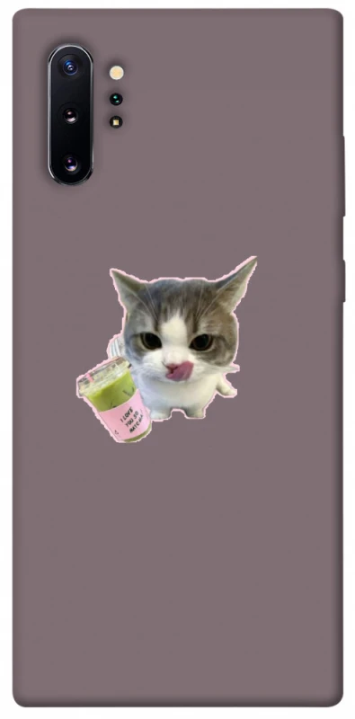 Чохол на Samsung Galaxy Note 10 Plus cat matcha фото 1 з 1