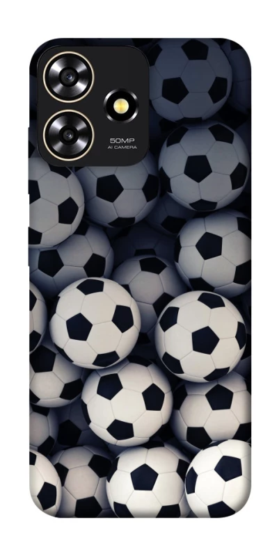 Чохол на ZTE Blade A73 4G Футбольні м'ячи фото 1 з 1