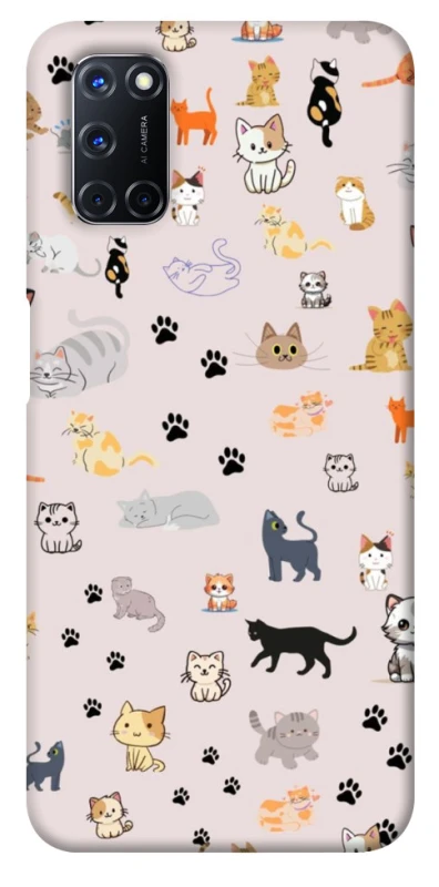 Чохол на Oppo A52 / A72 / A92 Cat style ver.1 фото 1 з 1