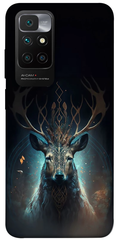 Чехол на Xiaomi Redmi 10 Скандинавский олень v2 фото 1 из 1