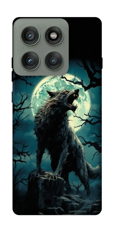 Чохол на Motorola Edge 60 Pro Вовк під місяцем фото 1 з 1