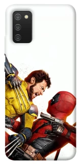 Чехол на Samsung Galaxy A02s Deadpool and Wolverine фото 1 из 1