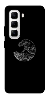 Чохол на Infinix Hot 50 Pro Black tsunami фото 1 Чохол на Infinix Hot 50 Pro Black tsunami фото 1 з 1