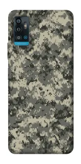 Чехол на ZTE Blade A71 Camouflage v25 фото 1 из 1