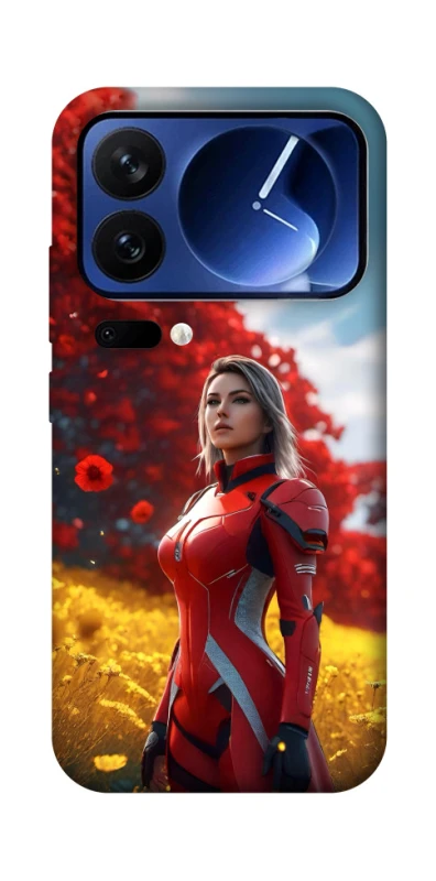 Чохол на Xiaomi 17 Pro Cyber space girl ver.5 фото 1 з 1