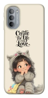 Чехол на Motorola Moto G31 Create the life you love фото 1 из 1