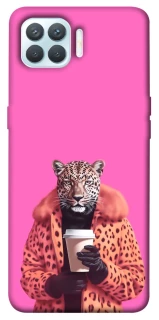 Чохол на Oppo F17 Pro Леопард з кавою фото 1 з 1