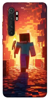 Чехол на Xiaomi Mi Note 10 Lite Minecraft adventure фото 1 из 1