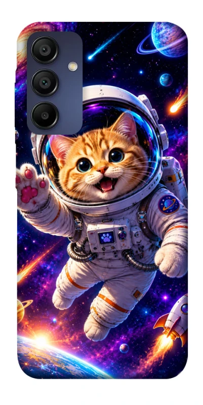 Чохол на Samsung Galaxy A15 4G/5G Space Cat фото 1 з 1
