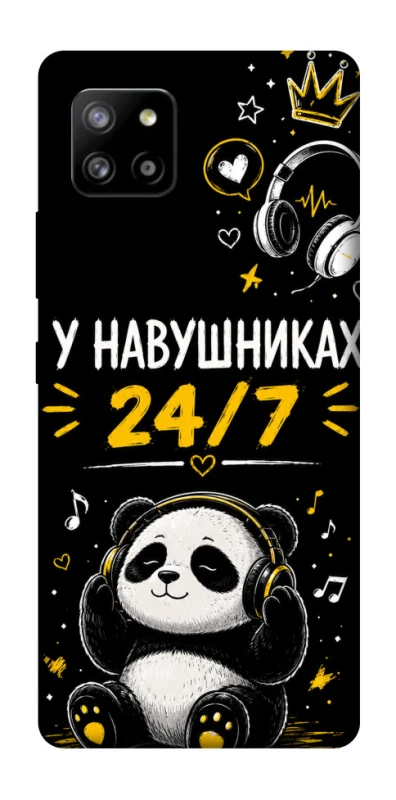 Чехол на Samsung Galaxy A42 5G У навушниках 24/7 фото 1 из 1