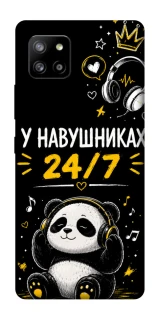 Чехол на Samsung Galaxy A42 5G У навушниках 24/7 фото 1 из 1