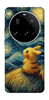 Чехол на Xiaomi 15 Ultra Pikachu and Van Gogh фото 1 из 1