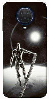 Чехол на Nokia G20 / G10 / 6.3 Серебряный сёрфер фото 1 из 1