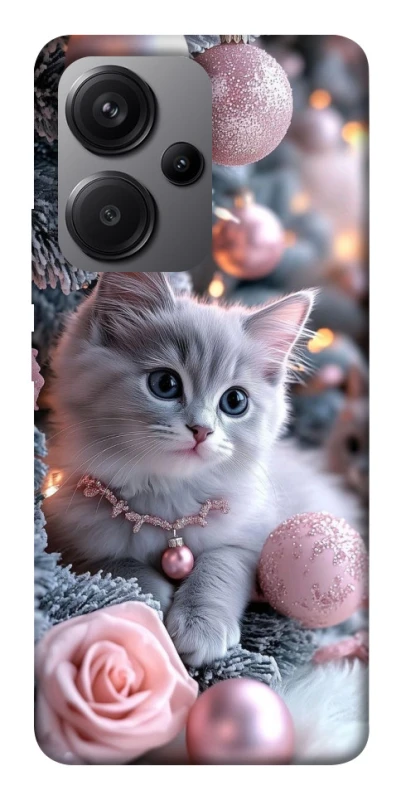 Чехол на Xiaomi Redmi Note 13 Pro+ Christmas Kitty фото 1 из 1