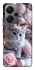 Чехол на Xiaomi Redmi Note 13 Pro+ Christmas Kitty фото 1 из 1