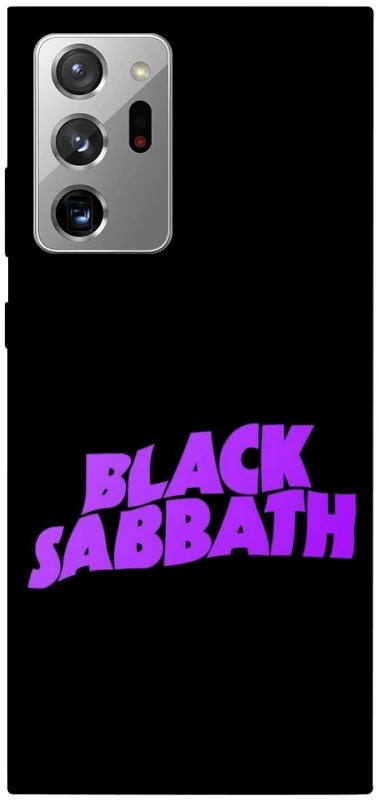 Чохол на Samsung Galaxy Note 20 Ultra Black Sabbath logo ver.1 фото 1 з 1