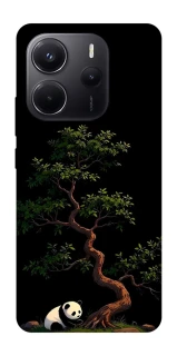 Чехол на Xiaomi Redmi Note 14 5G Panda and tree фото 1 из 1