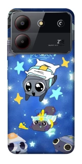 Чехол на ZTE Blade A54 4G Pebble kitten stars фото 1 из 1