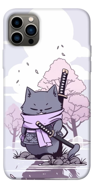 Чохол на Apple iPhone 12 Pro (6.1") Samurai cat фото 1 з 1