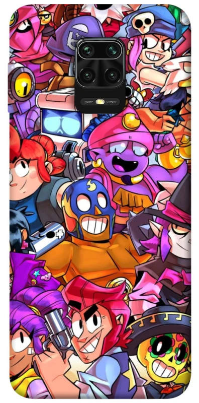 Чехол на Xiaomi Redmi Note 9s / Note 9 Pro / Note 9 Pro Max Brawl Stars ver.9 фото 1 из 1