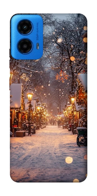 Чохол на Motorola Moto G45 Новорічний v50 фото 1 з 1