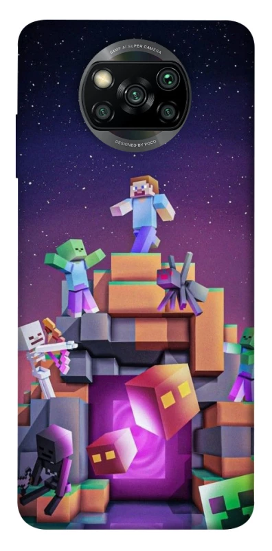 Чохол на Xiaomi Poco X3 NFC / Poco X3 Pro Minecraft aesthetics фото 1 з 1